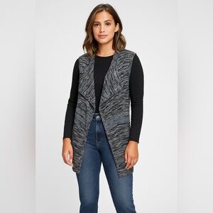 Sonoma Sweater Cardigan Women's Boho Hippie Cottage Core Prairie Relaxed Blue M
